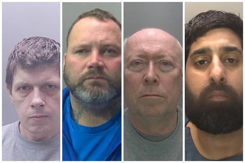 Some of the crooks jailed for crimes in and around Peterborough this month
