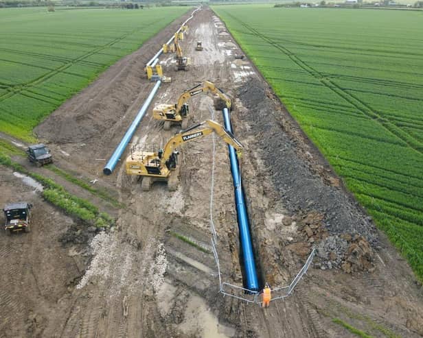 Anglian Water has already begun preparations for the major new network of pipes in the East of England