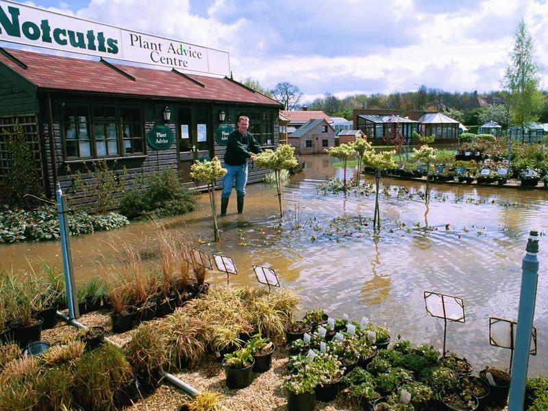 April floods at Ferry Meadows in 1998