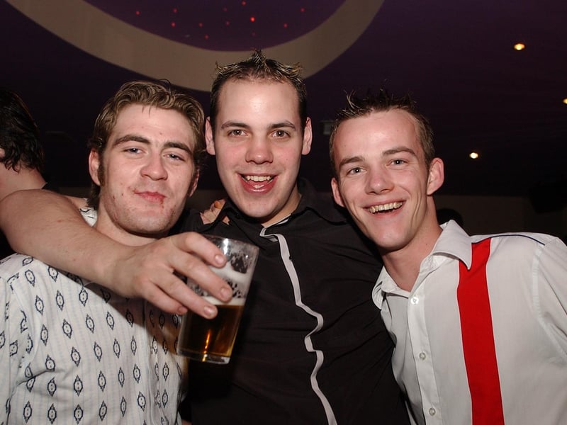 2003 -  VIP night at Peterborough's Faith nightclub in Geneva Street