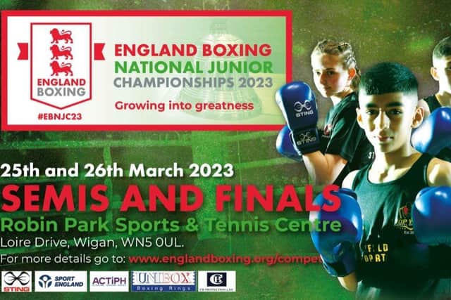 England Boxing have used city star Aamir Shirazi to promote finals weekend at the National Championships.
