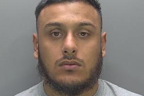 Shoaib Mohammed, 22, of Sallowbush Road, Huntingdon, pleaded guilty to being concerned in the supply of cocaine, driving without a licence and insurance, driving while disqualified as well as dangerous driving and failing to stop. He was jailed for three years