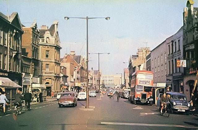 A nice view down Long Causeway in the 1960s (Peterborough Images Archive)