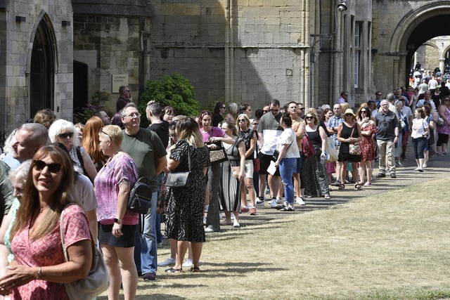 Gin and Rum Festival at the Peterborough Cathedral Cloisters
