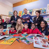 Anglian Water donated the books as part of their pipe construction programme