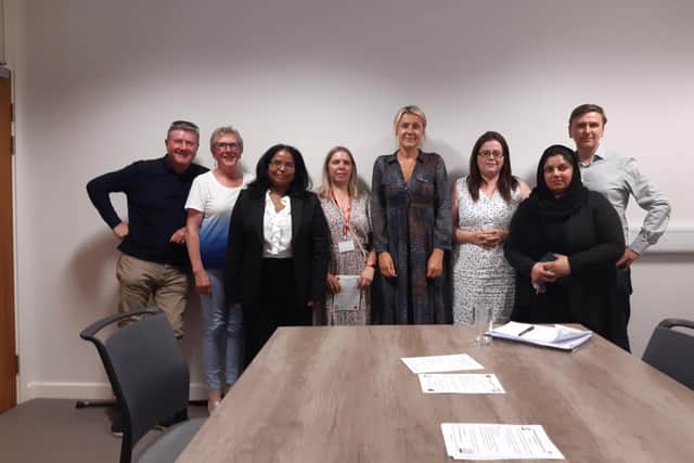 Labour councillors meet with Women's Aid