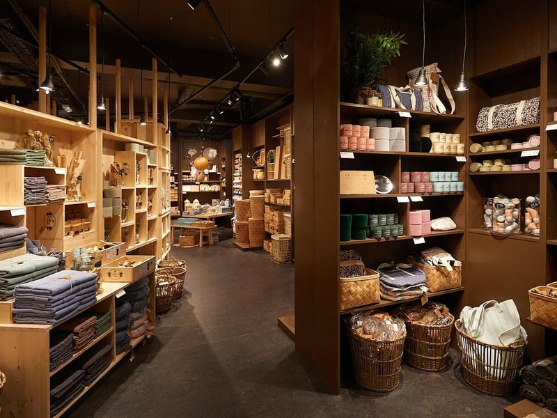 Inside Sostrene Grene store in the Queensgate Shopping Centre, Peterborough