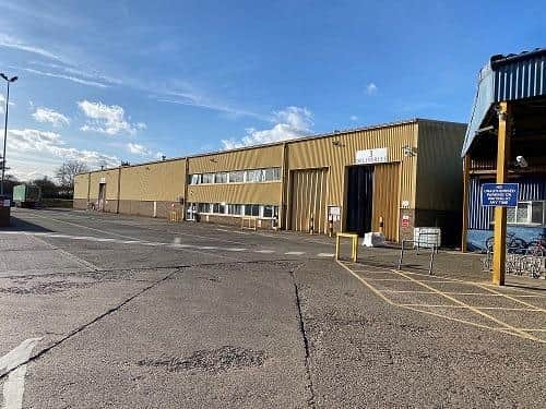 The Creightons factory in Peterborough.