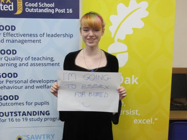 Amy Ginn from Sawtry Village Academy