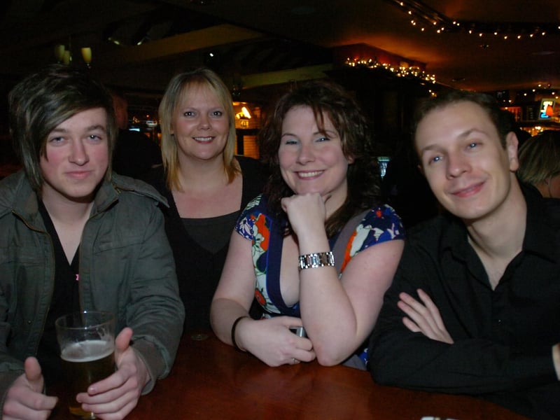 Christmas drinks in December 2007 at The College Arms in Peterborough