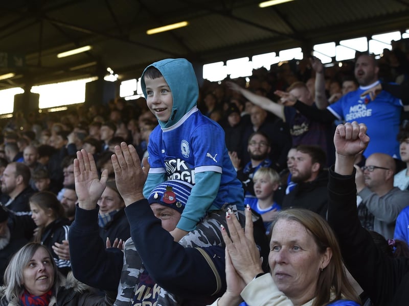 Peterborough United fans enjoy a big win over Cambridge United.