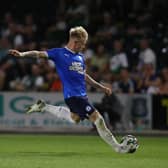 Joe Taylor scored his first senior goal as Peterborough United beat Plymouth Argyle on Wednesday (August 10).