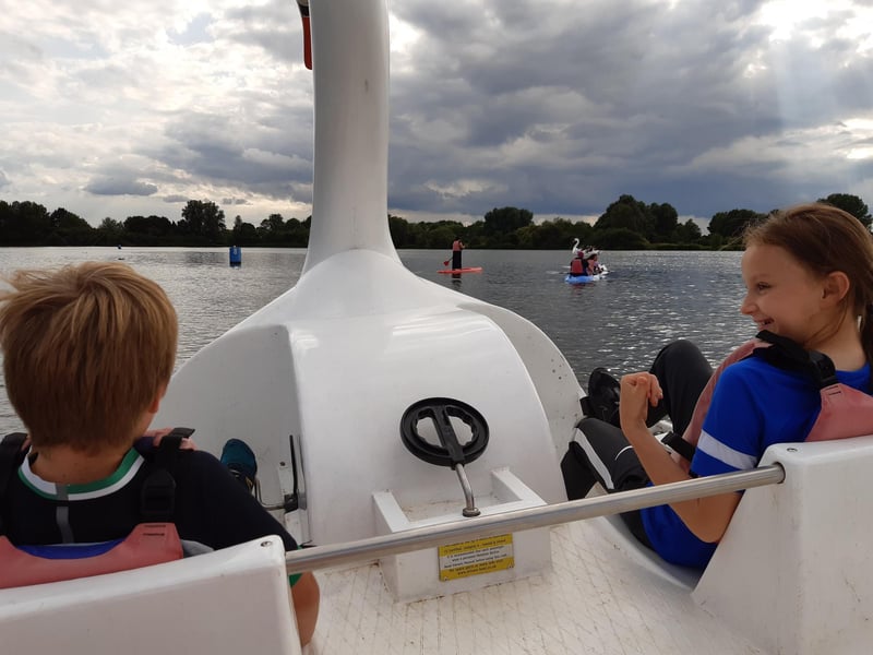 Pay & Play at the Watersports at Nene Outdoors: Open daily between 11am and 5pm, choose from dragon and swan pedalos, row boats, stand up paddle boards, kayaks and canoes.