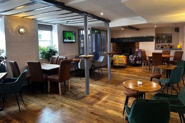 Brad Barnes lunches at The Bull, in Market Deeping