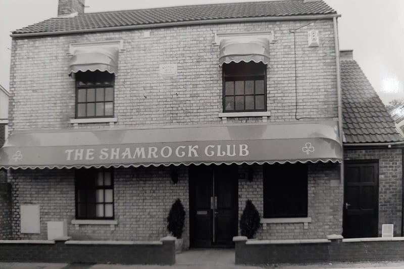The Shamrock Club, in Brook Street, Peterborough city centre in 1986