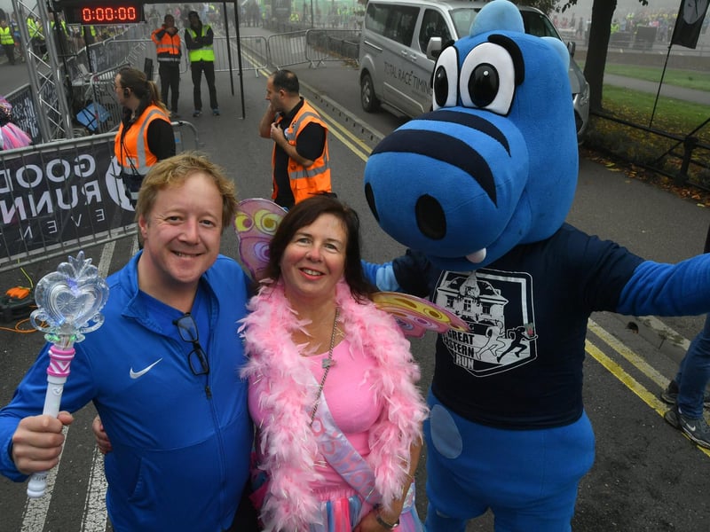 Paul Bristow with Carole Hughes