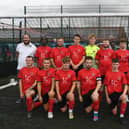 Netherton United FC before their opening game of the season in the Peterborough Premier Division. Photo: David Lowndes.