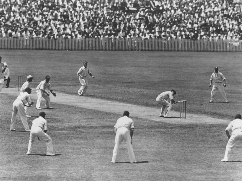 In the 1932-33 series in Australia, England pioneered the controversial 'bodyline' ball on their way to winning the series. It caused a huge political fall out as business between the two countries was adversely affected as citizens of each country avoided goods manufactured in the other.