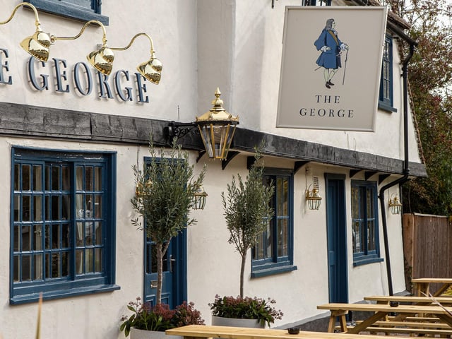 Open after a huge refurbishment - The George at Spaldwick
