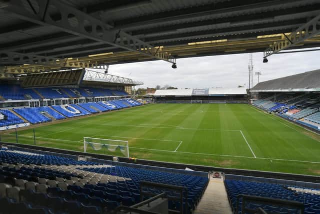 The Weston Homes Stadium.