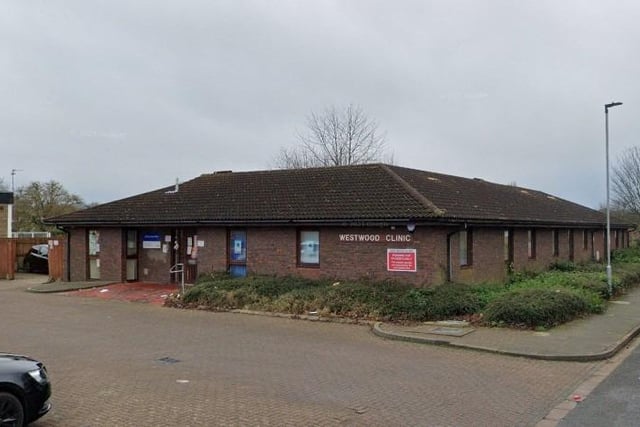 At Westwood Clinic in Wicken Way, 63% of people responding to the survey rated their overall experience as good.