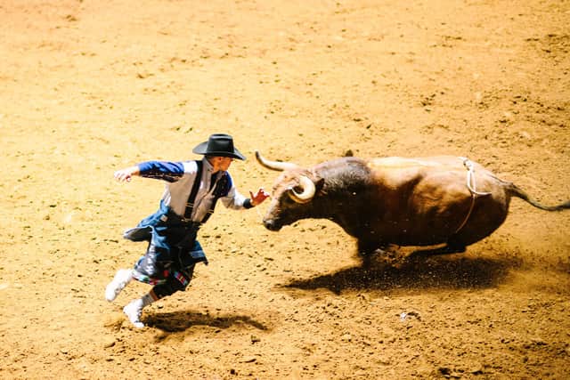 A breathtaking scene at San Antonio rodeo