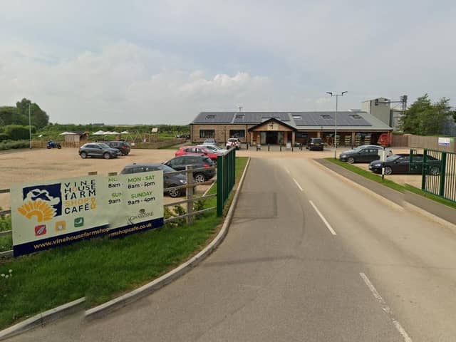 Vine House Farm Shop and Cafe in Deeping St Nicholas.