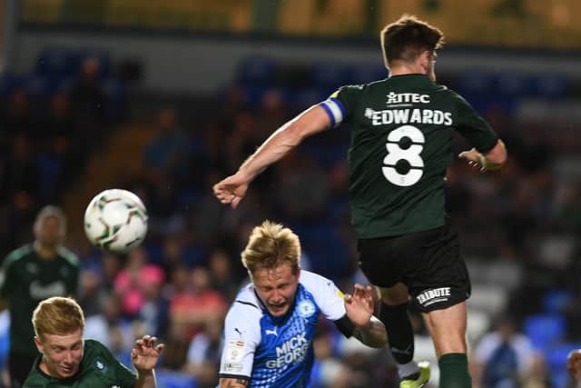 Posh were beaten by Plymouth last season. Photo: Joe Dent.