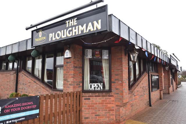 The Ploughman  pub, at Werrington