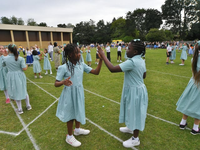 The Peterborough School dancers