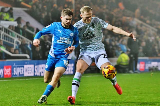 Cian Hayes is set to start for Posh again. Photo: David Lowndes.