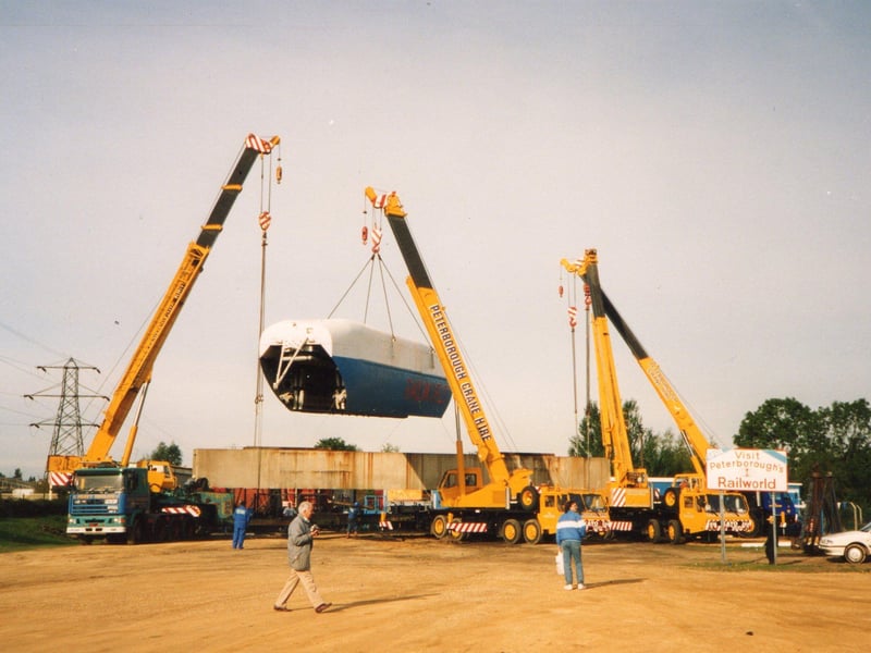 The operation was very different to the one carried out in 1994 (picture: Railworld)