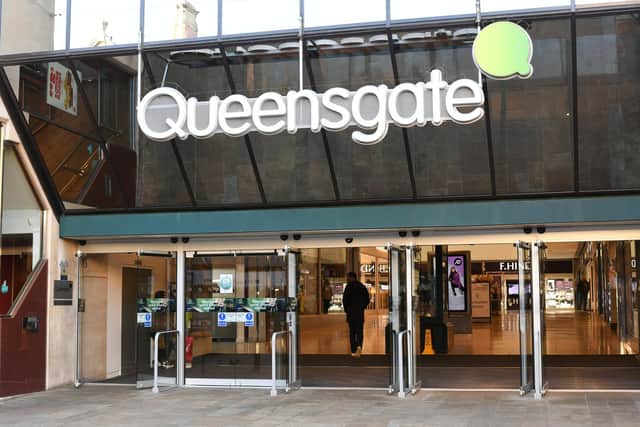 Queensgate shopping centre.