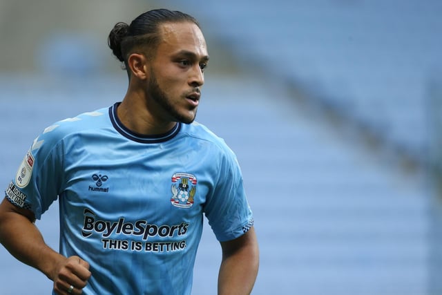 A high quality wide player might need to drop down a division to get his career going again after his release from Coventry City. Only 24, but has suffered with injuries.