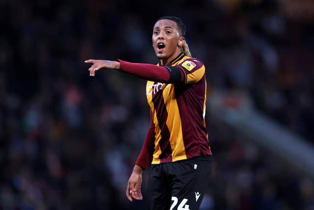 Romoney Crichlow spent last season on loan at Bradford City. Photo by George Wood/Getty Images.