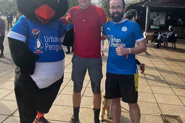 The team have raised more than £1,700 for charity