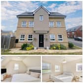The property is a contemporary, new build townhouse located in Hampton Water
