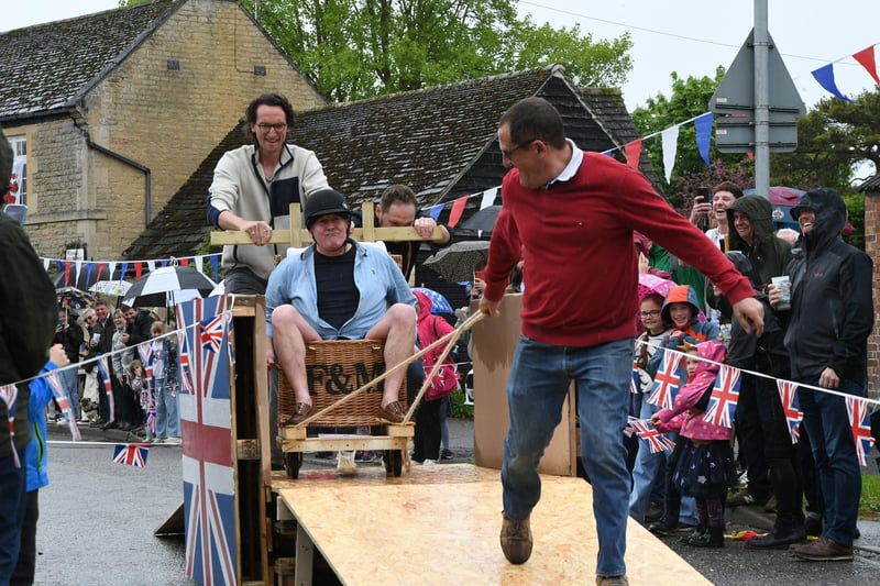 Castor village soapbox derby - it's all downhill from here...