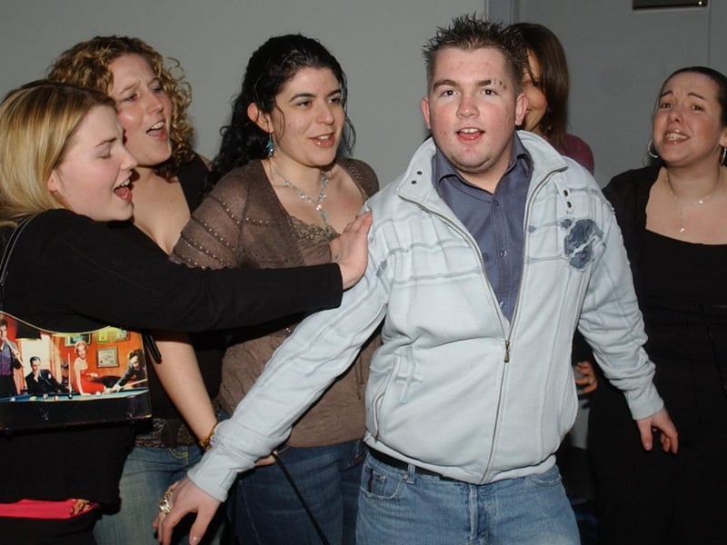 A night out at Liquid nightclub in Peterborough in 2006