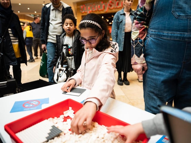 Brick Wonders exhibition at Queensgate