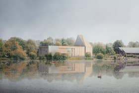 This image shows how the proposed Lakeside Activity Centre in Peterborough could appear once completed