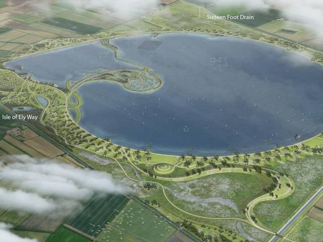 What the new reservoir could look like
