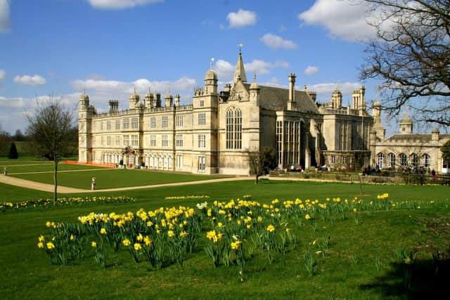 Burghley House closed for filming over Easter