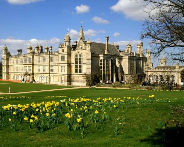 Burghley House closed for filming over Easter