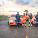 The lifesaving Magpas Air Ambulance team travelled a distance equal to 4.5 times around the Earth to help critically injured people throughout our region last year (image: MAGPAS)