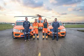 The lifesaving Magpas Air Ambulance team travelled a distance equal to 4.5 times around the Earth to help critically injured people throughout our region last year (image: MAGPAS)