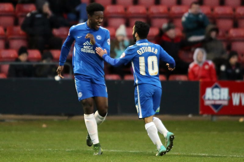 Manager Graham Westley had Posh playing some great football in the first-half of the 2015-16 season. They stuck five goals past Millwall, Oldham and Crewe in that time. Jermaine Anderson, who is pictured celebrating a goal at Gresty Road, scored twice at Crewe with Conor Washington, Jon Taylor and Lee Angol also on target. Grant McCann was caretaker-manager for the 5-1 win at Oldham.