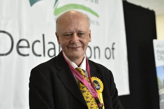Nick Sandford, Lib Dem group leader on Peterborough City Council (image: David Lowndes)