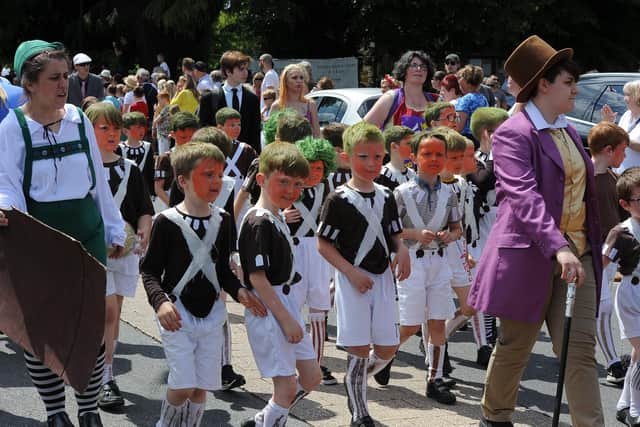 It is back this weekend - Werrington Carnival - here is the parade in Church Street in 2019