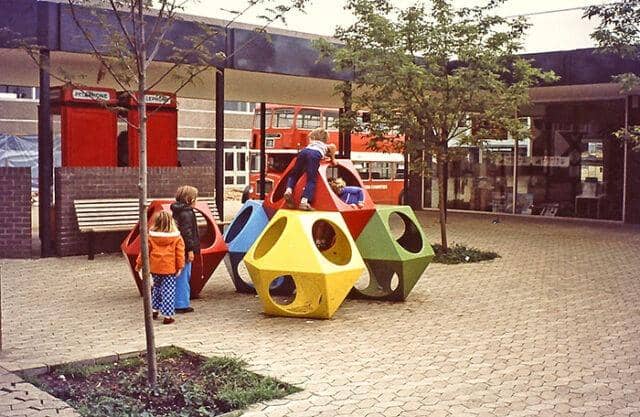 Who remembers clambering over these back in the early days of the Bretton Centre? (image courtesy of Mark Warrick)